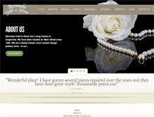 Tablet Screenshot of bermudagoldjewelry.com